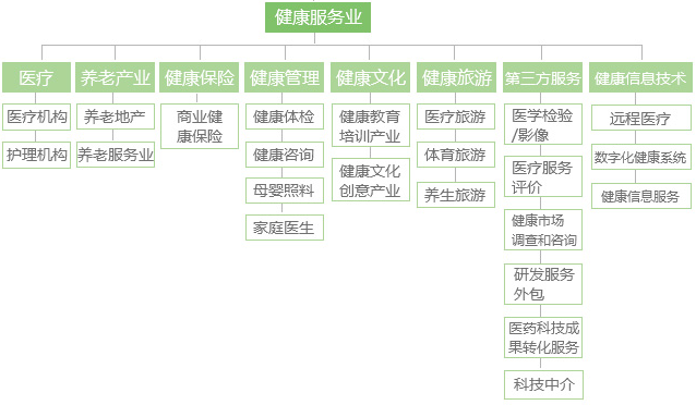 健康服務(wù)業(yè)內(nèi)涵