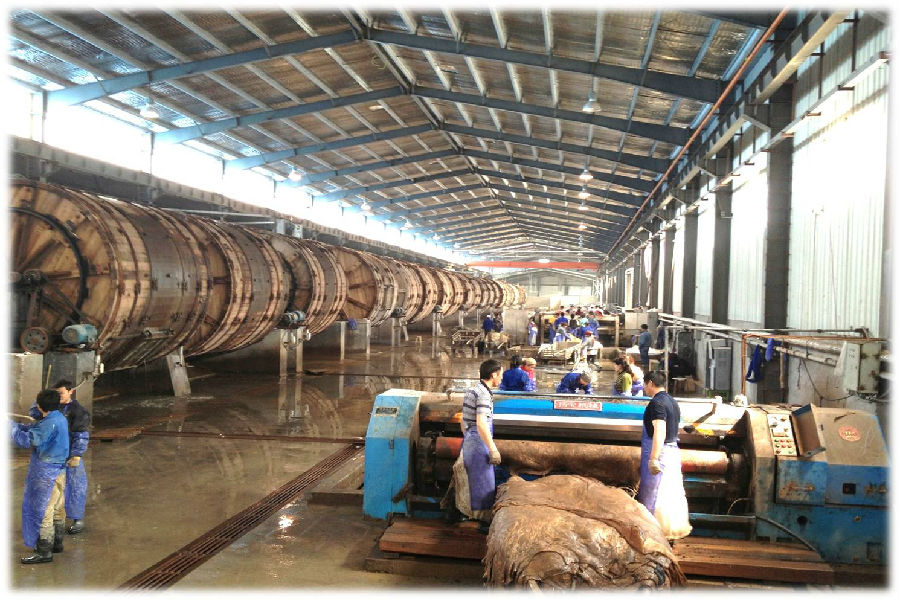 在錫爾河州的鵬盛工業園區
