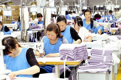 勞動密集型服務業飛速發展
