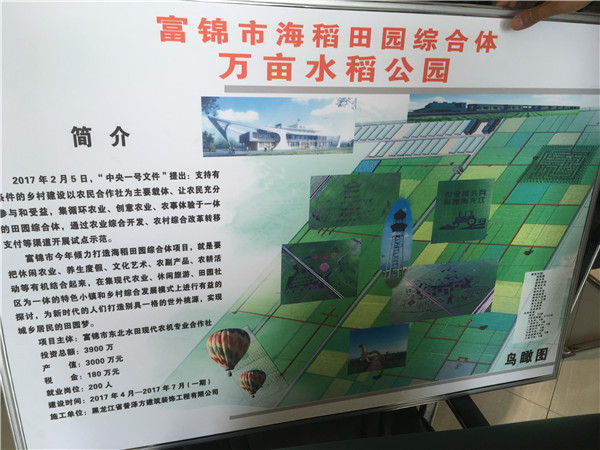 富錦萬畝水稻公園規(guī)劃圖