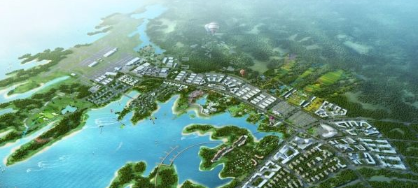 荊門愛飛客航空特色小鎮(zhèn)規(guī)劃效果圖