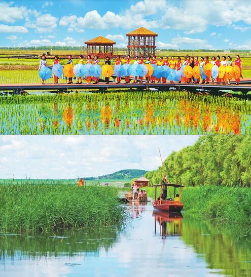 富錦充分發(fā)揮旅游+農業(yè)發(fā)展優(yōu)勢，爭當全國現(xiàn)代化農業(yè)建設排頭兵