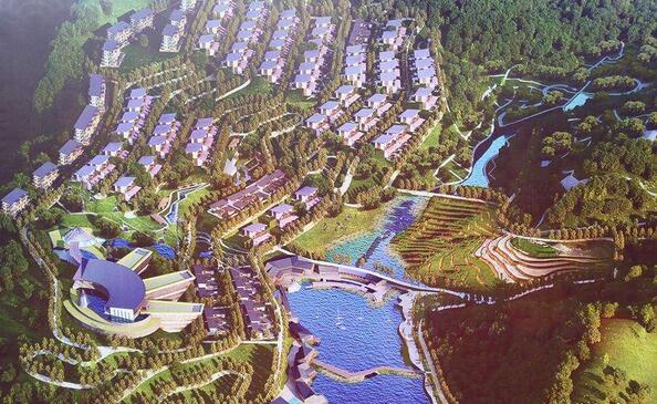 建省首個森林康養項目——中歐森林旅游溫泉康養小鎮在2020年建成