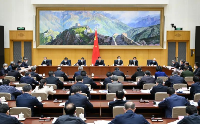 韓正：加強國土綠化空間規劃管理 把造林綠化空間落實到各級國土空間規劃中