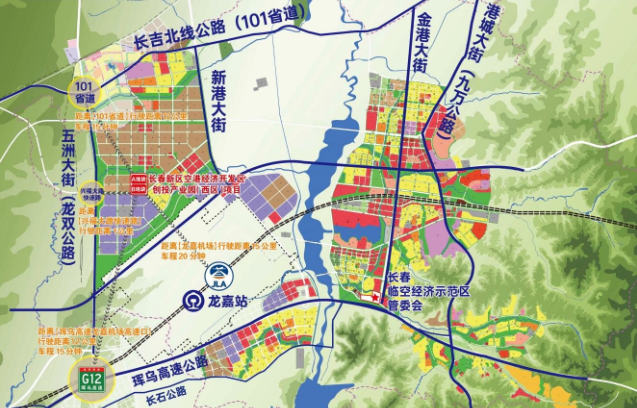 長春新區空港創投產業園:打造智能制造業產業基地