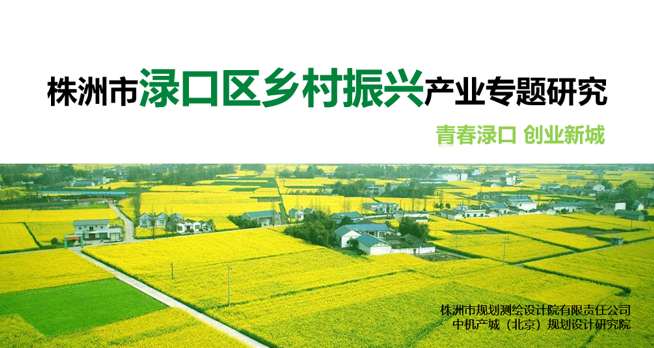 中機院承接《株洲市淥口區(qū)鄉(xiāng)村振興產(chǎn)業(yè)專題研究》 中機院承接《株洲市淥口區(qū)鄉(xiāng)村振興產(chǎn)業(yè)專題研究》