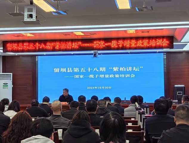 留壩縣“一攬子增量政策”專題培訓活動簡報 留壩縣“一攬子增量政策”專題培訓活動簡報